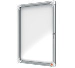 Nobo Bacheca magnetica per esterno con serratura Premium Plus 4xA4