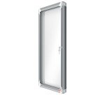 Nobo Bacheca magnetica per esterno con serratura Premium Plus 4xA4