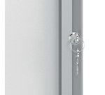 Nobo Bacheca magnetica per esterno con serratura Premium Plus 8xA4