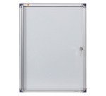 Nobo Bacheca ante a battente ultrapiatta 4xA4 bianco