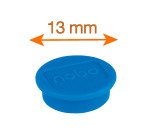 Nobo Magneti per lavagna magnetica, confezione da 10 magneti colorati da 13 mm