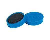 Nobo Magneti per lavagna magnetica, confezione da 10 magneti BLU da 32 mm