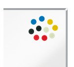 Nobo Magneti per lavagna magnetica, confezione da 10 magneti colorati da 24 mm