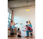 Nobo Portablocco in acciaio laccato con base mobile Impression Pro