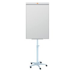 Nobo Portablocco in acciaio laccato con base mobile Impression Pro