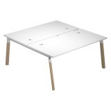 En_bench senza divisorio wood-metal 160 bianco ga