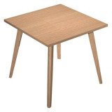 En_scrivania 4 gambe wood-metal 80 rovere gambe l