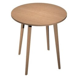 En_tavolo alto rotondo 3 gambe wood-metal 100 rov