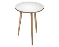 En_tavolo alto rotondo 3 gambe wood-metal 80 bian