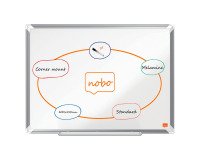 Nobo Lavagna bianca in melamina Premium Plus 600x450mm