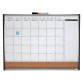 Lavagna magnetica combinata con calendario mensile Nobo