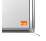 Tableau blanc Impression Pro en verre - 190 x 100 cm - Nobo