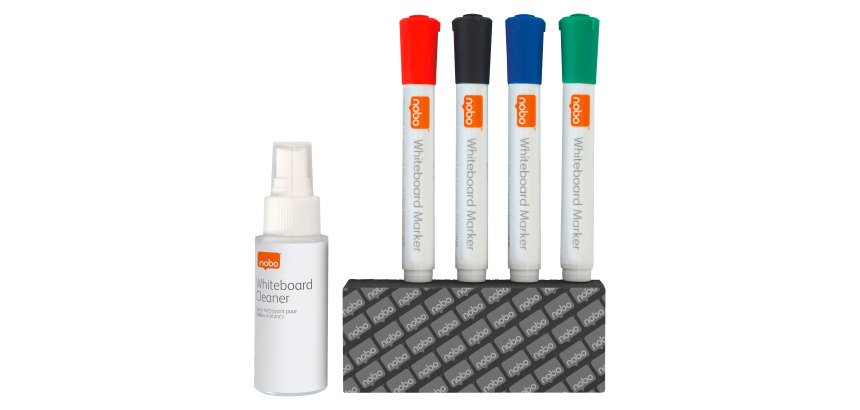 Nobo Kit di pulizia per lavagne bianche