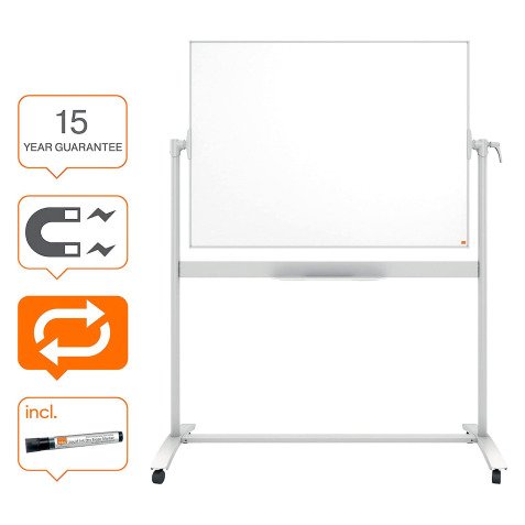 Nobo Lavagna bianca mobile Classic 1200x900mm