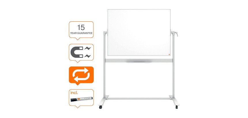 Nobo Lavagna bianca mobile Classic 1200x900mm