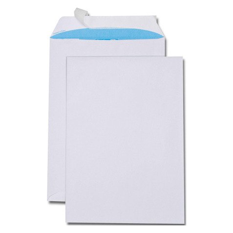 Bolsa satinada blanca C4 229 x 324 mm GPV 100 g sin ventana - Caja de 250