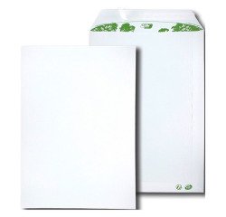 Bolsa reciclada 229 x 324 mm ERAPURE 90 g sin ventana - Caja de 250