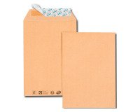 Brown kraft envelope C5 162 x 229 mm 90 g GPV without window - Box of 500