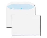 Umschlag 162 x 229 mm, 80 g/m², ohne Fenster, weiß - Box mit 500 Stück