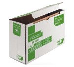 Bolsa reciclada 229 x 324 mm ERAPURE 90 g con ventana 50 x 100 mm - Caja de 250