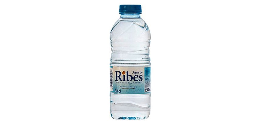 Agua mineral Ribes - botella 33 cl