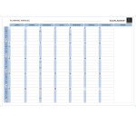 Planning magnétique Exaplanner - hebdomadaire