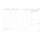 Impala Agenda settimanale Presidente 2026 Nero 13 mesi 21 x 27 cm