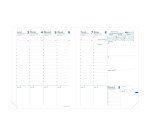 Impala Agenda settimanale Trinote 2026 Nero 13 mesi 18 x 24 cm