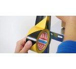 Nastro per segnalazione temporanea tesaflex® 60760 giallo/nero, 50 mm x 33 m