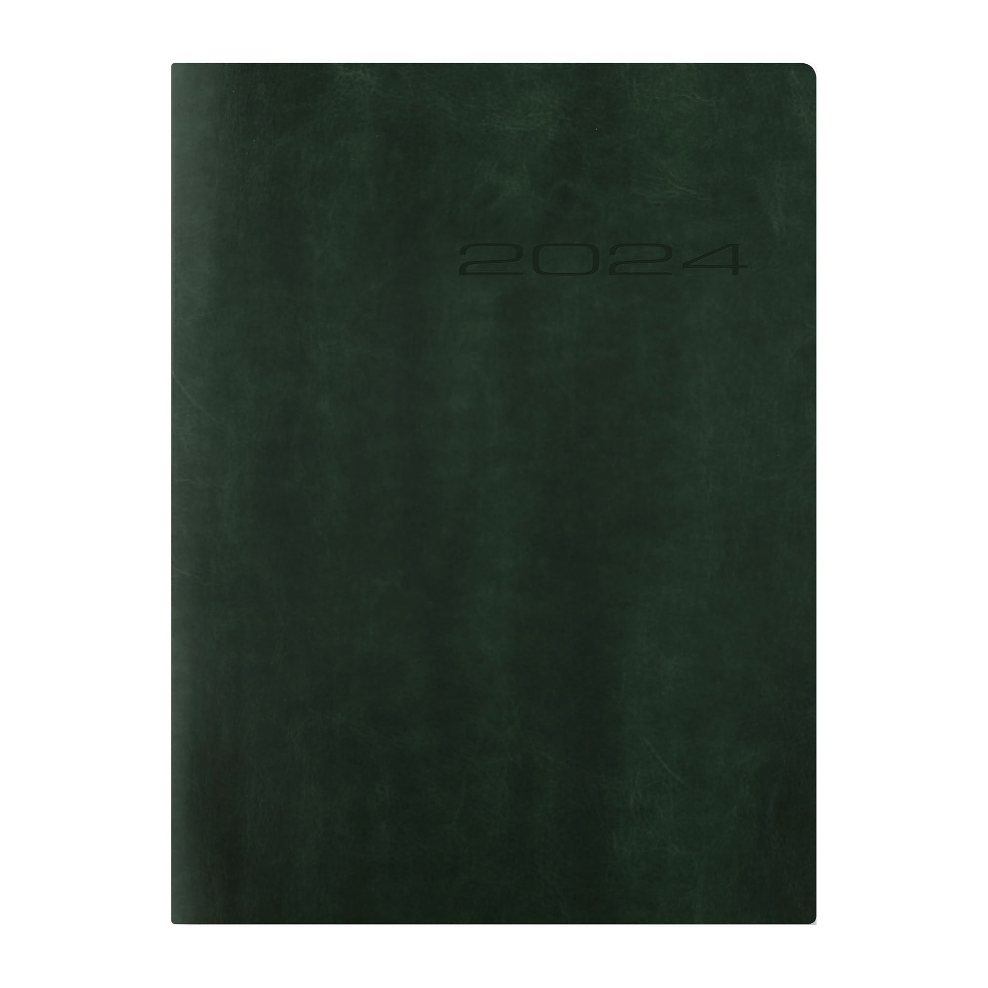 Agenda Letts 2024, Lecassa A4 Settimanale Marrone - 21 x 15 cm