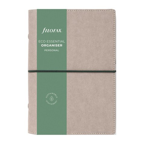Agenda ad anelli 2024 Eco Essential formato Personal Grigio
