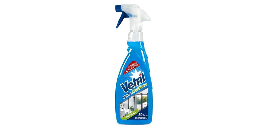 Detergente vetri e multiuso ammoniaca Vetril 650 ml