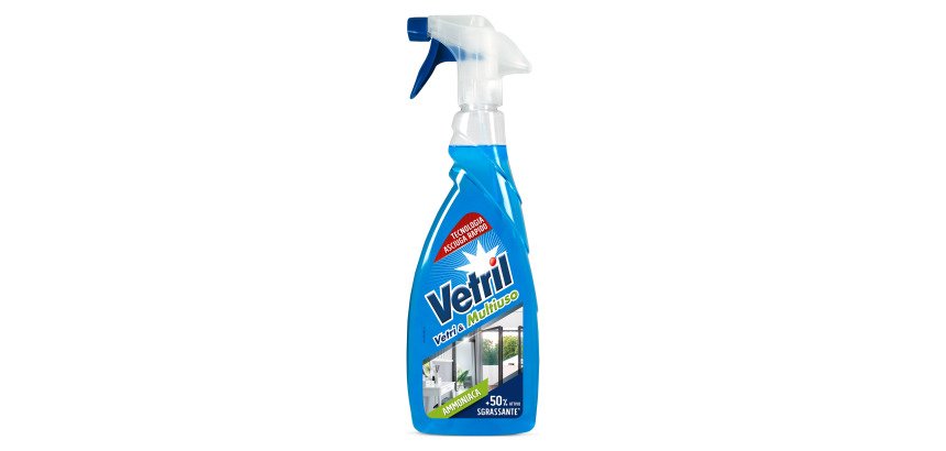 Detergente vetri e multiuso ammoniaca Vetril 650 ml