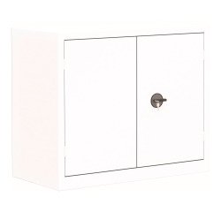 Armoire métal portes battantes monobloc Mety H 100 cm