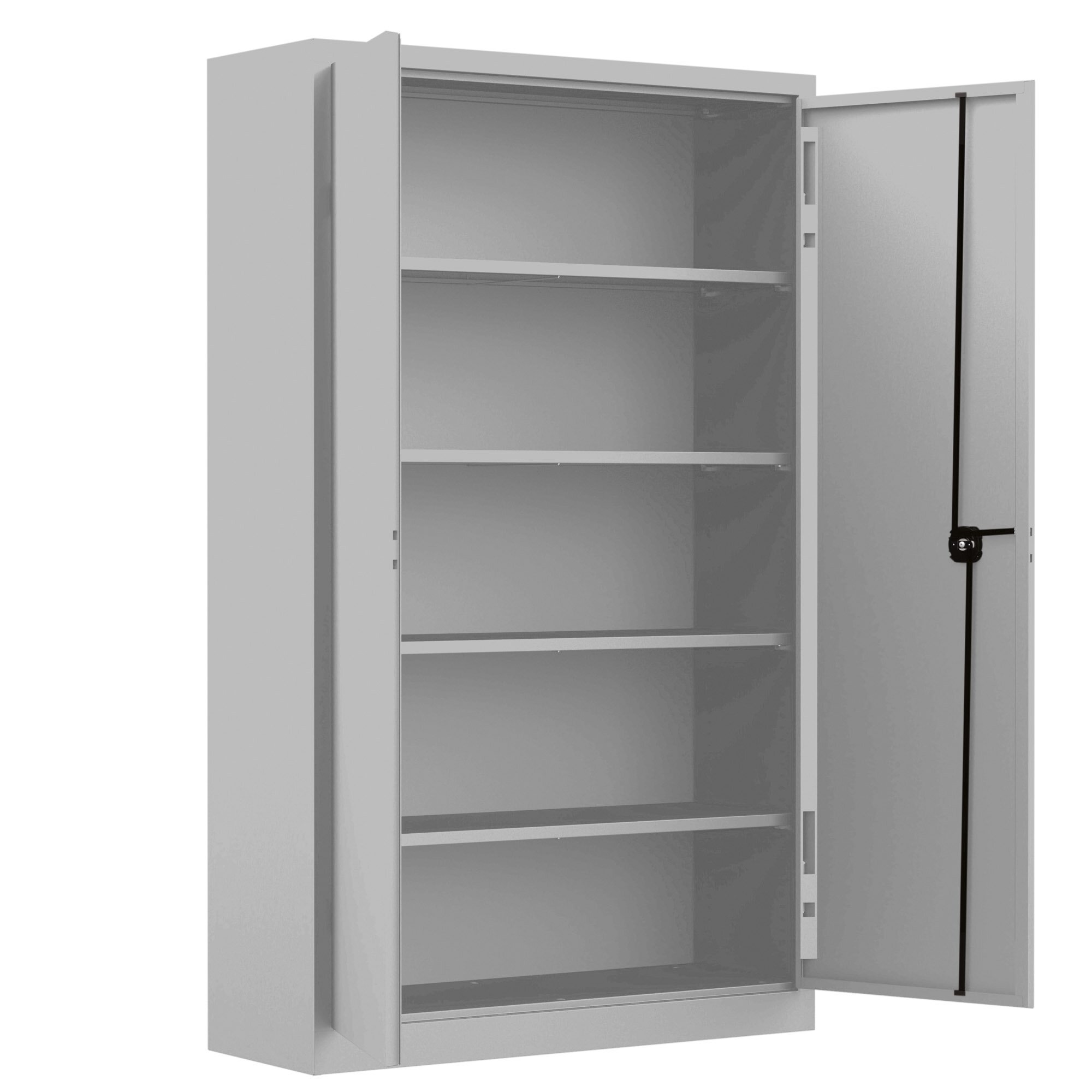 Armoire métal portes battantes monobloc Metily L 120 x P 43 cm