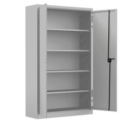 Armoire métal portes battantes monobloc Metily H 198 cm