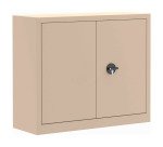 Armoire métal portes battantes monobloc Metily H 100 x L 120 x P 43 cm