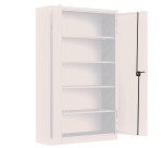 Armoire métal portes battantes monobloc Metily L 120 x P 43 cm
