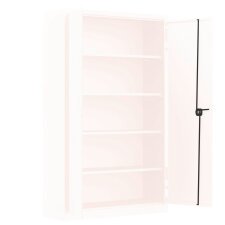 Armoire métal portes battantes monobloc Metily L 120 x P 43 cm