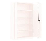 Armoire métal portes battantes monobloc Metily L 120 x P 43 cm