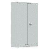 Armoire métal portes battantes monobloc Metily L 120 x P 43 cm