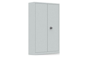 Metal cabinet with swinging doors Monobloc Metily L 120 x W 43 cm