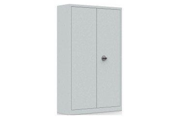 Armoire métal portes battantes monobloc Metily L 120 x P 43 cm