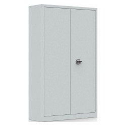 Armoire métal portes battantes monobloc Metily L 120 x P 43 cm