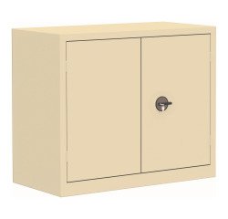 Armoire métal portes battantes monobloc Mety H 100 cm