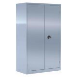 Armoire métal portes battantes monobloc Mety grande profondeur L 120 x P 60 cm