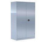 Armoire métal portes battantes monobloc Mety grande profondeur L 120 x P 60 cm