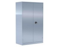 Armoire métal portes battantes monobloc Mety H 198 cm - Portes aluminium