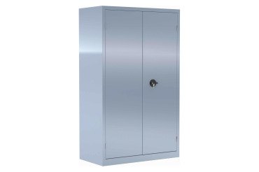 Armoire métal portes battantes monobloc Mety grande profondeur L 120 x P 60 cm