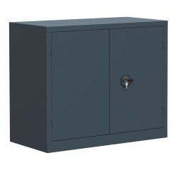 Armoire métal portes battantes monobloc Mety H 100 cm